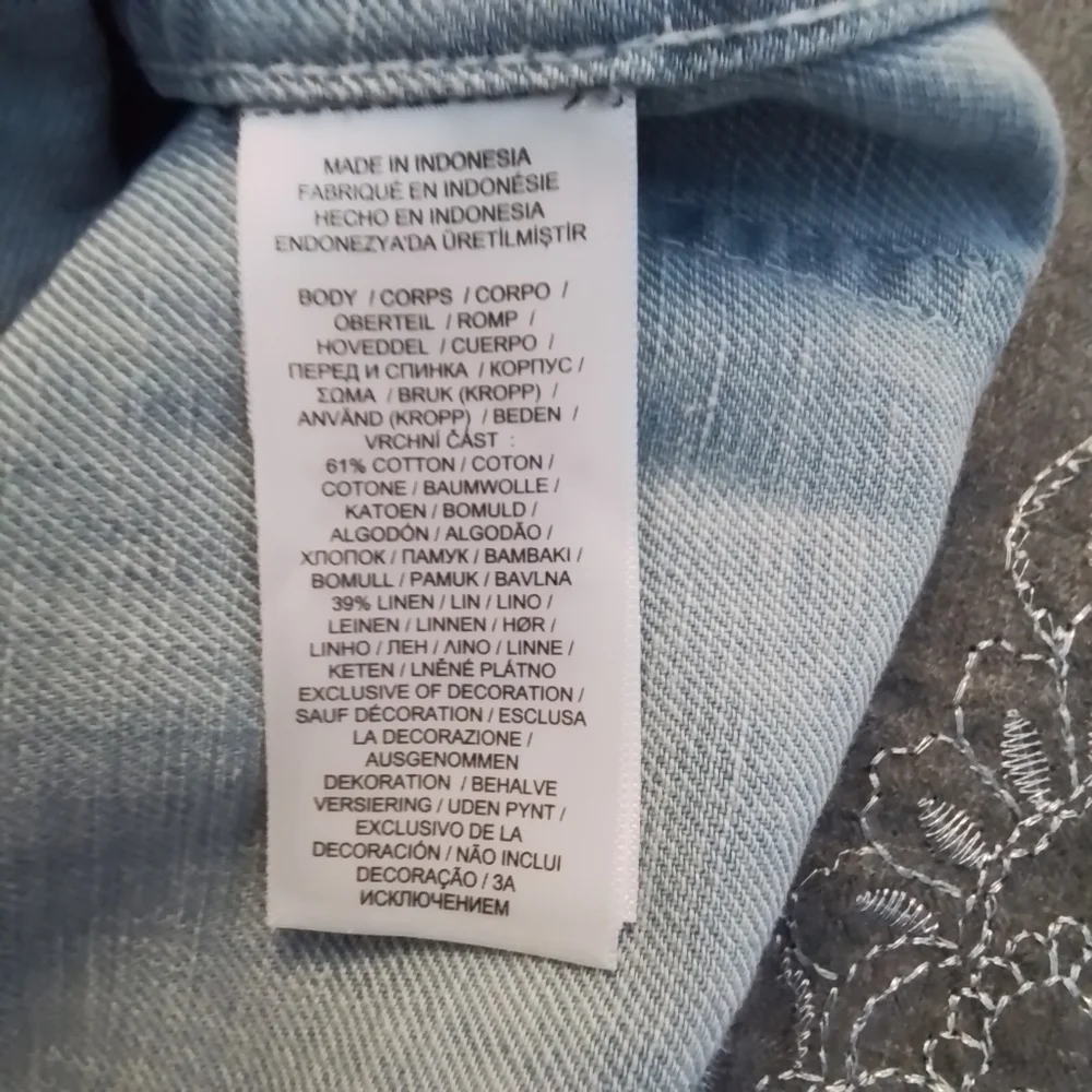 Polo by Ralph Lauren Margery High Rise Wide Leg Light Wash Jeans - 29R - Picture 12 of 13